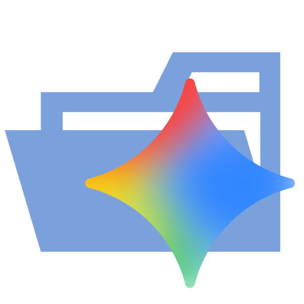 Folder Type Gemini Opened Vector