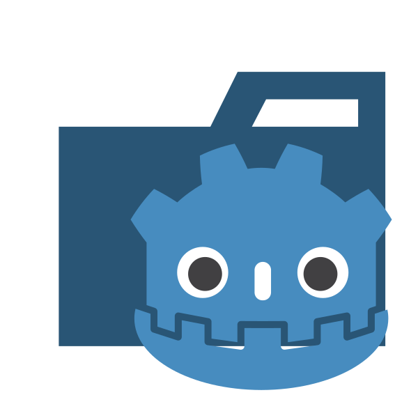 Folder Type Godot Vector