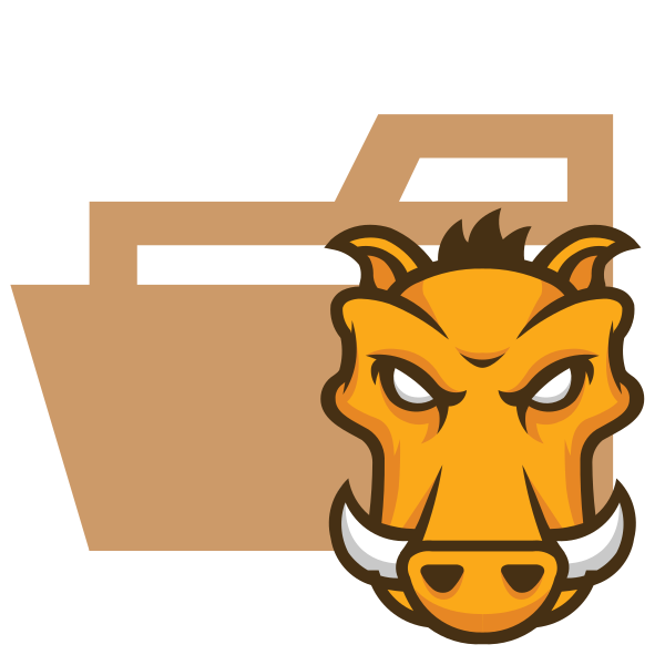 Folder Type Grunt Opened Vector