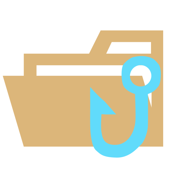 Folder Type Hook Opened Vector