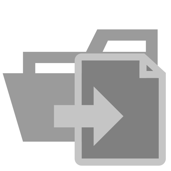 Folder Type Include Opened Vector