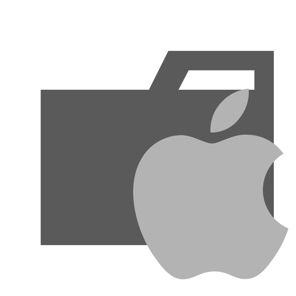 Folder Type Ios Vector