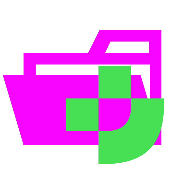 Folder Type Junie Opened Vector