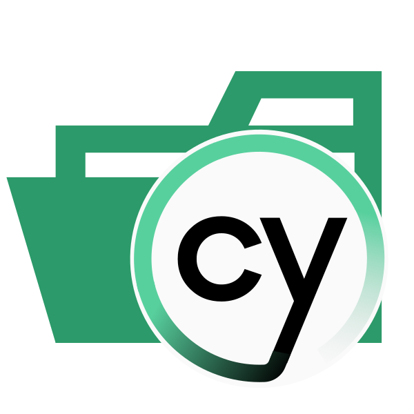 Folder Type Light Cypress Opened Vector