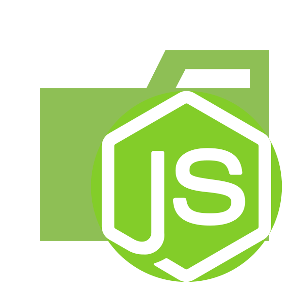 Folder Type Light Node Vector