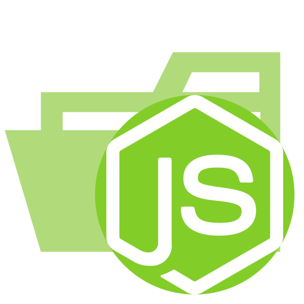 Folder Type Light Node Opened Vector