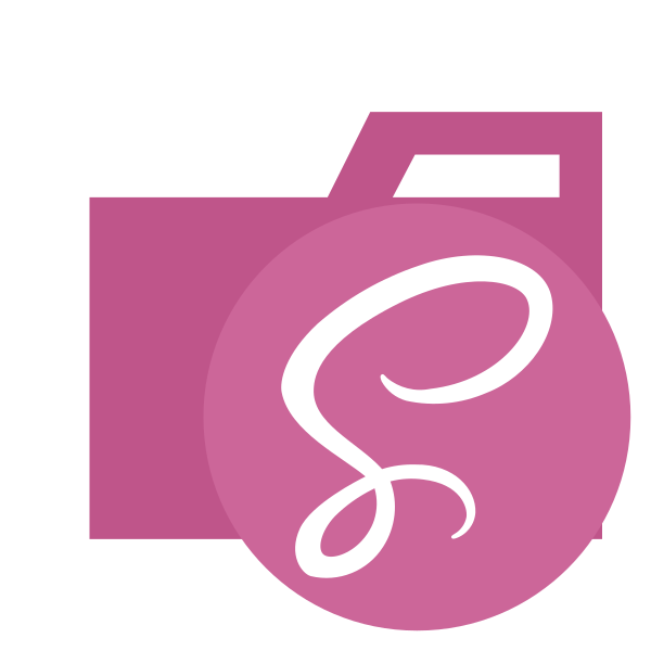 Folder Type Light Sass Vector