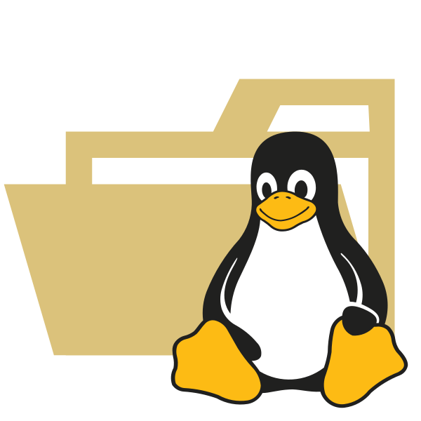 Folder Type Linux Opened