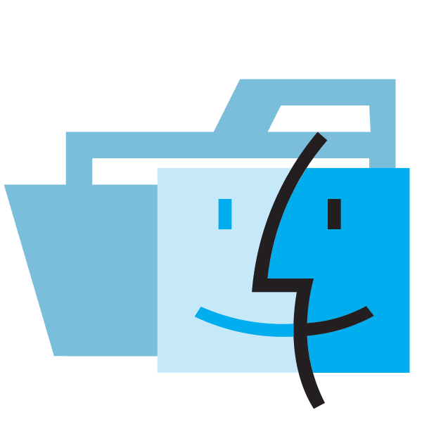 Folder Type Macos Opened Vector