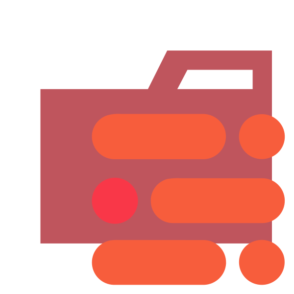 Folder Type Mjml Vector