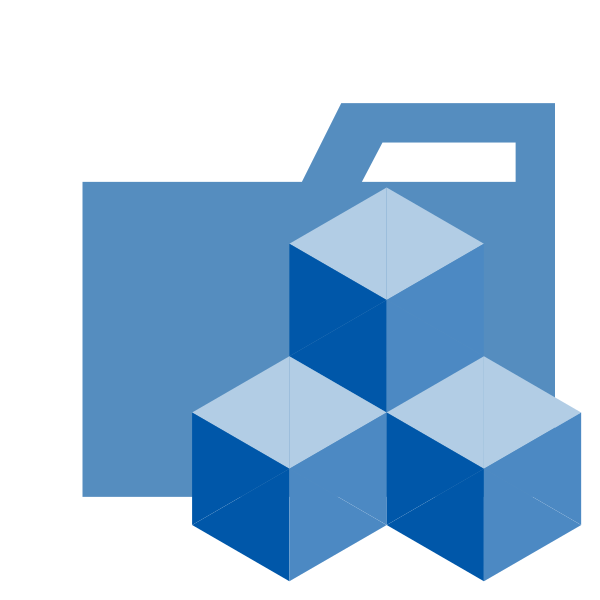 Folder Type Model Vector
