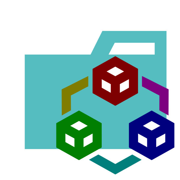 Folder Type Module Vector