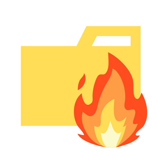 Folder Type Mojo Vector