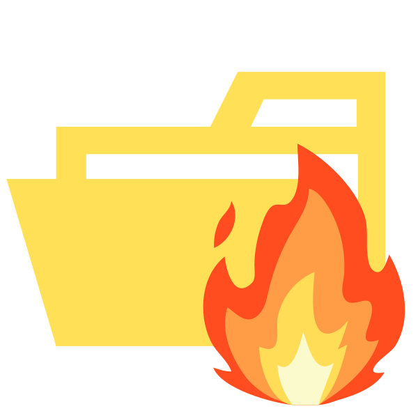 Folder Type Mojo Opened Vector