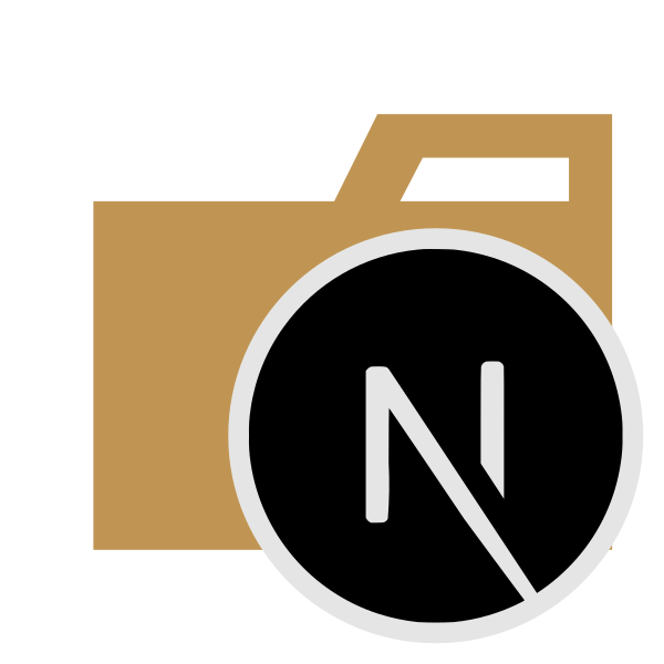 Folder Type Next Vector