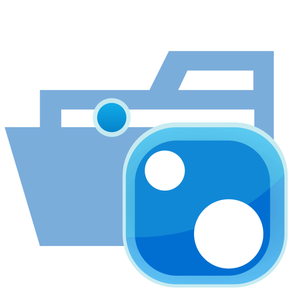 Folder Type Nuget Opened Vector