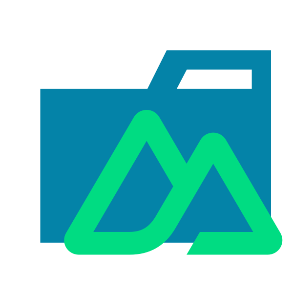 Folder Type Nuxt Vector
