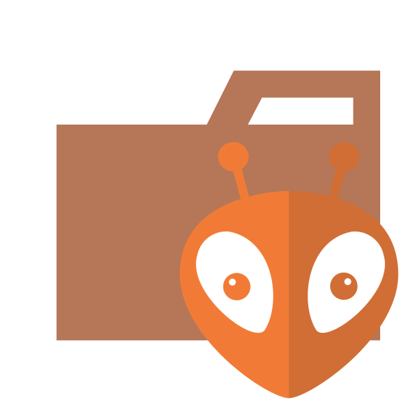 Folder Type Platformio Vector