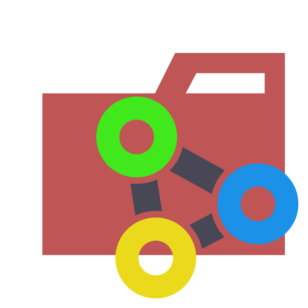 Folder Type Route Vector
