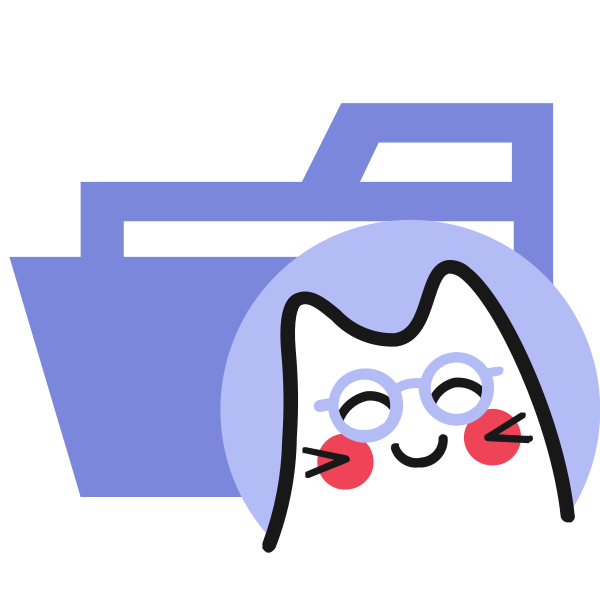 Folder Type Snaplet Opened Vector