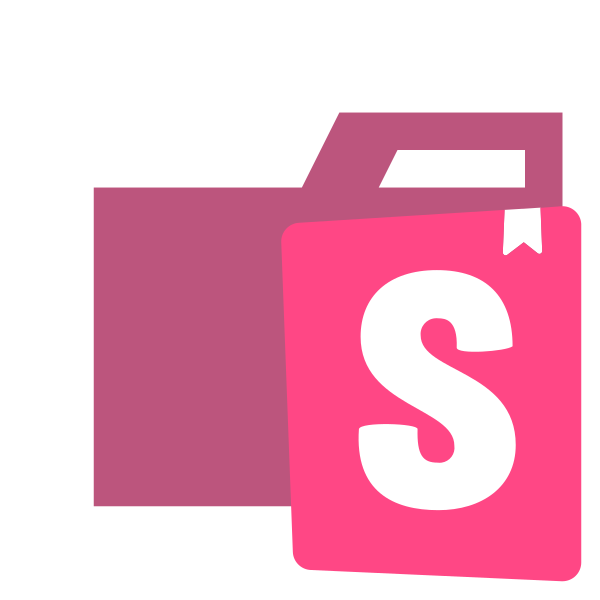 Folder Type Story Vector