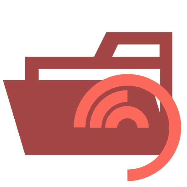 Folder Type Trunk Opened Vector