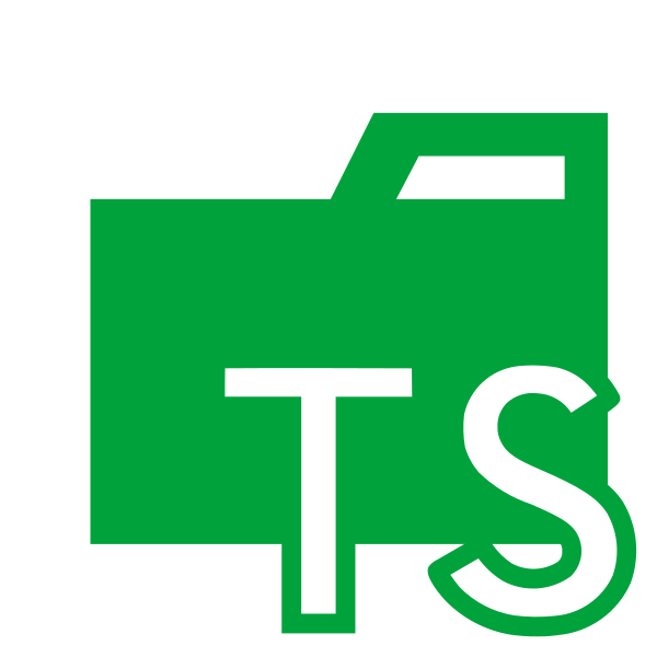 Folder Type Typings Vector