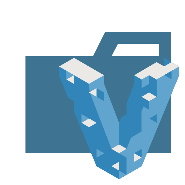 Folder Type Vagrant Vector