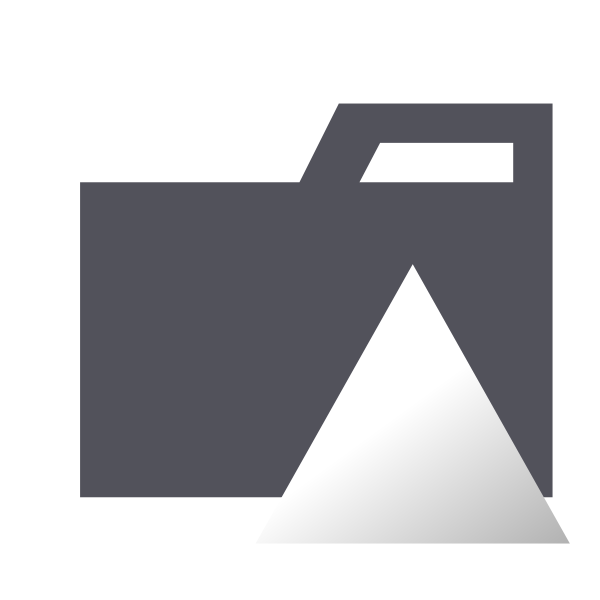 Folder Type Vercel Vector