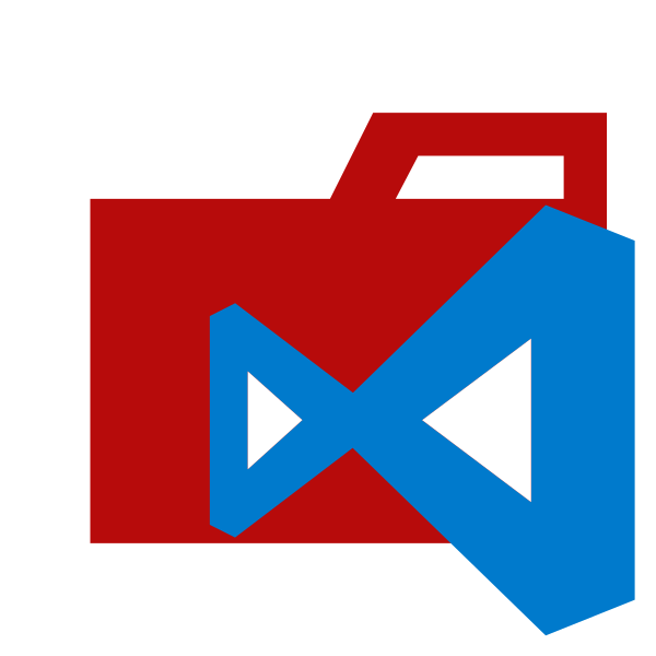 Folder Type Vscode Test3 Vector
