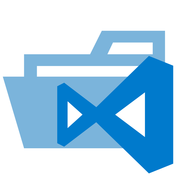 Folder Type Vscode3 Opened Vector