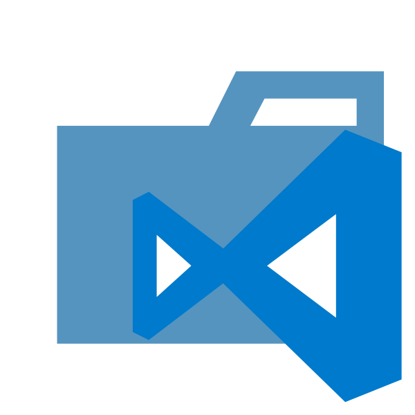 Folder Type Vscode3 Vector