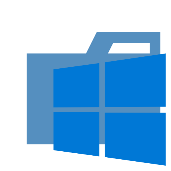 Folder Type Windows Vector