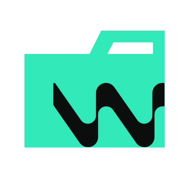 Folder Type Windsurf Vector