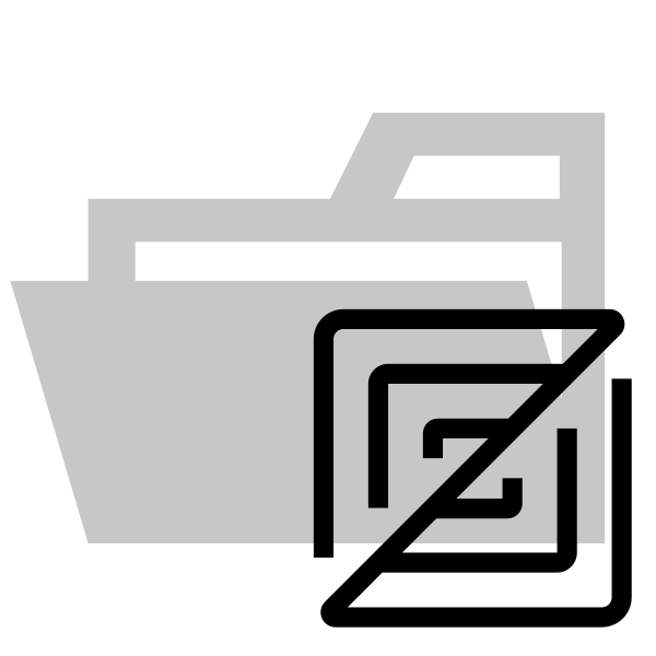 Folder Type Zed Opened Vector