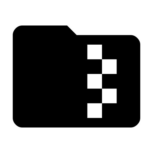 Folder Zip Fill
