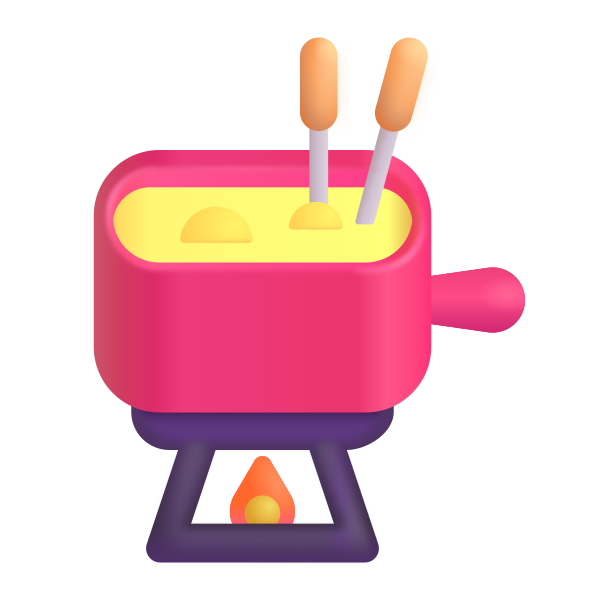 Fondue Color Vector