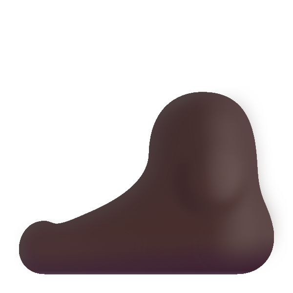 Foot Color Dark Vector