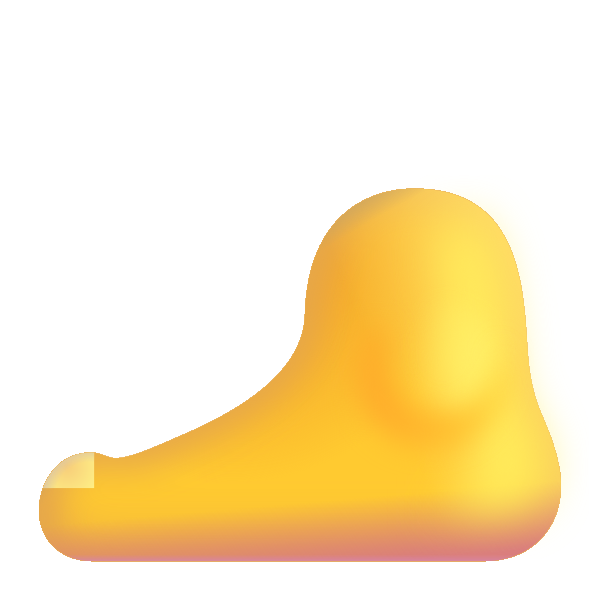 Foot Color Default Vector