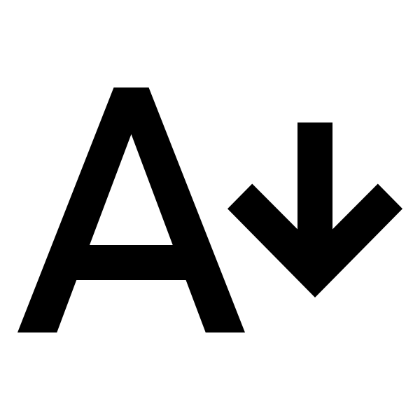 Format Font Size Decrease