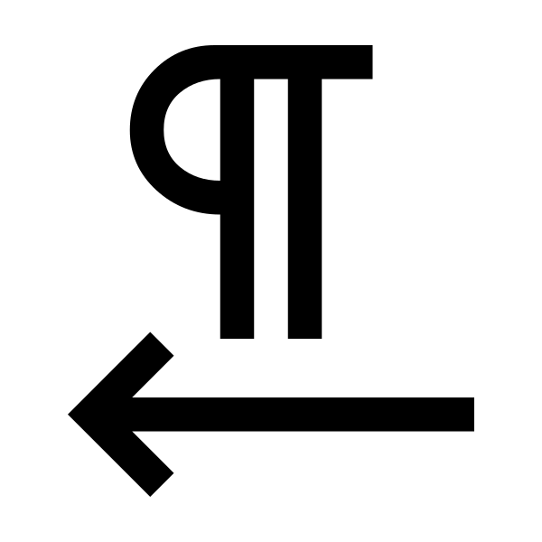 Format Textdirection R To L