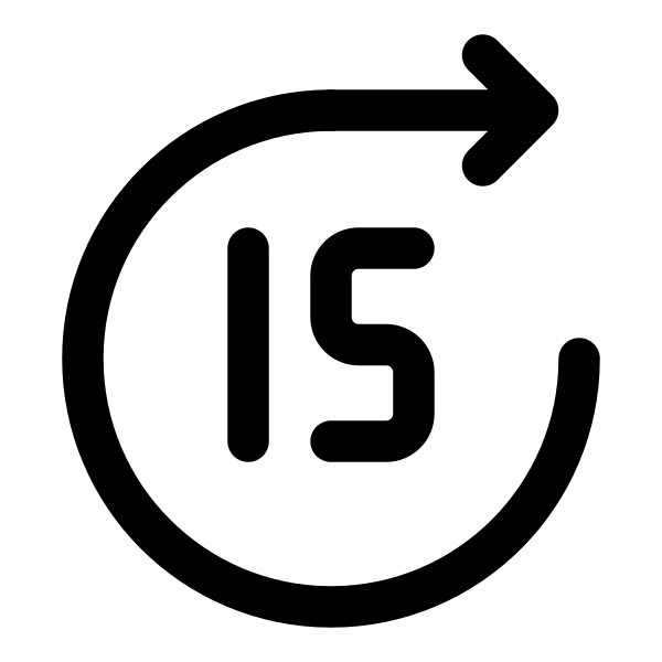 Forward 15 Seconds
