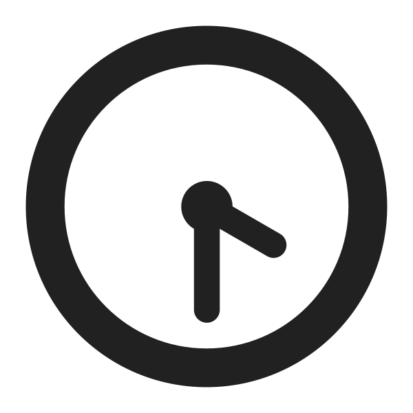 Four Thirty High Contrast Vector