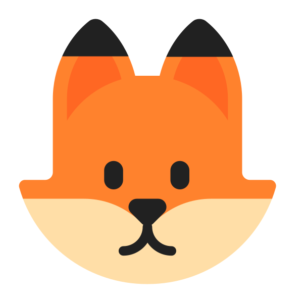 Fox Flat Vector