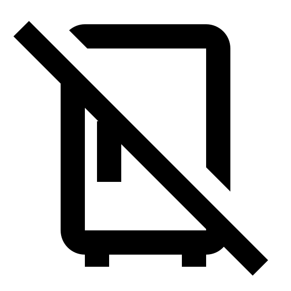 Fridge Industrial Off Outline