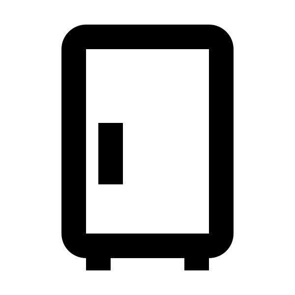 Fridge Industrial Outline