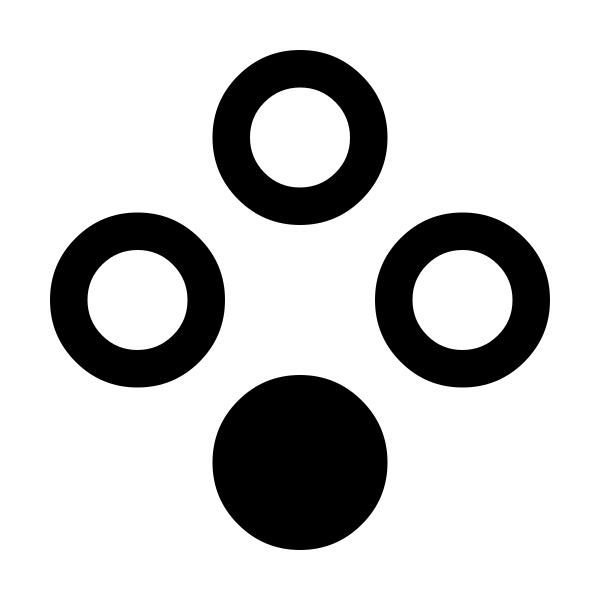 Gamepad Circle Down Fill