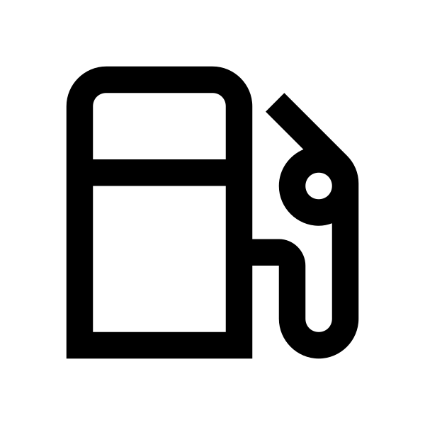 Gas Pump Solid Vector