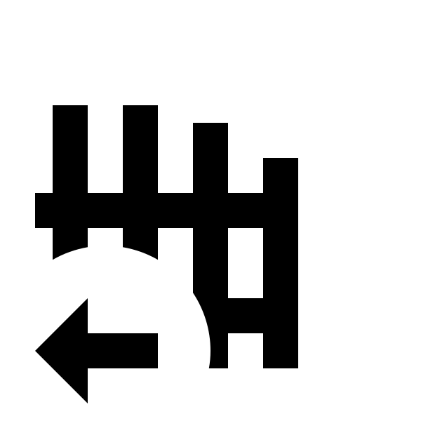 Gate Arrow Left