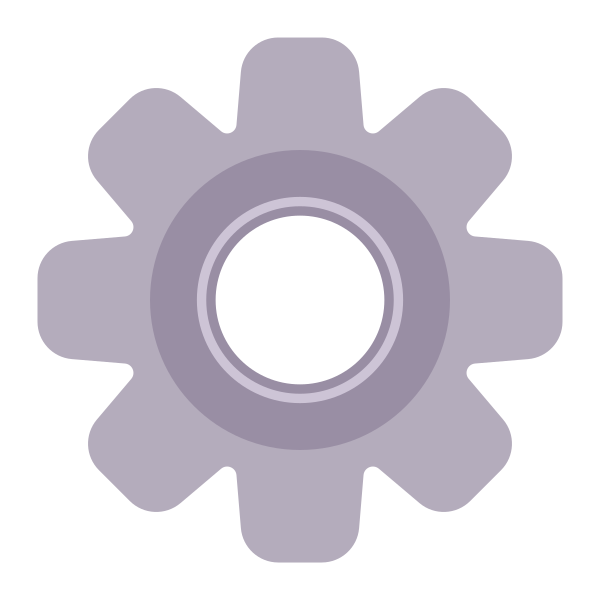 Gear Flat Vector